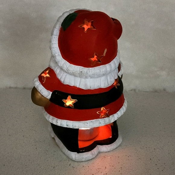 Vintage Star SantaTea candle holder - Picture 9 of 12